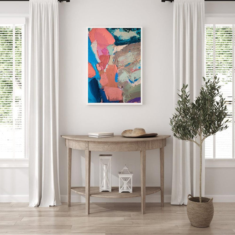 Revival, Hand-painted Canvas-Framed-Canvas-Print-Poster-Gioia Wall Art